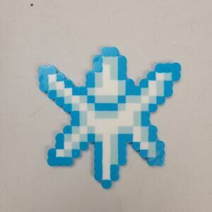 Flight Rising Ice Flight Perler Bead Pixel Art